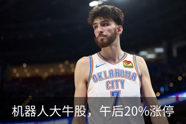 机器人大牛股，午后20%涨停